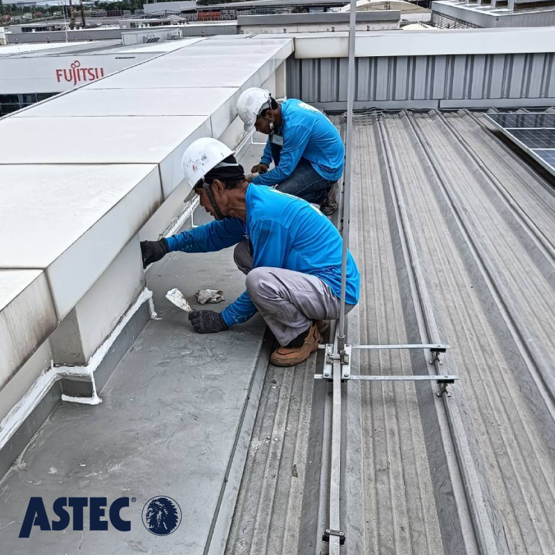 ซ่อมผนังรั่วซึม