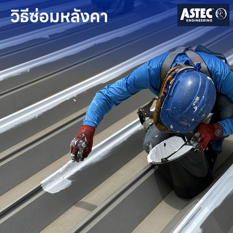 วิธีซ่อมหลังคา