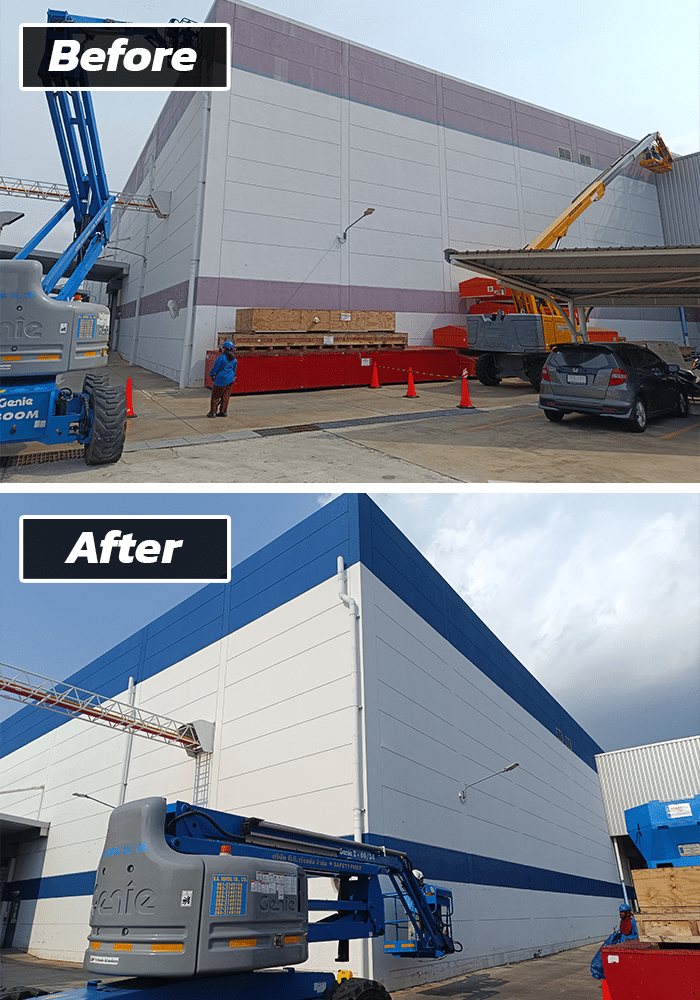 ทาสีผนัง