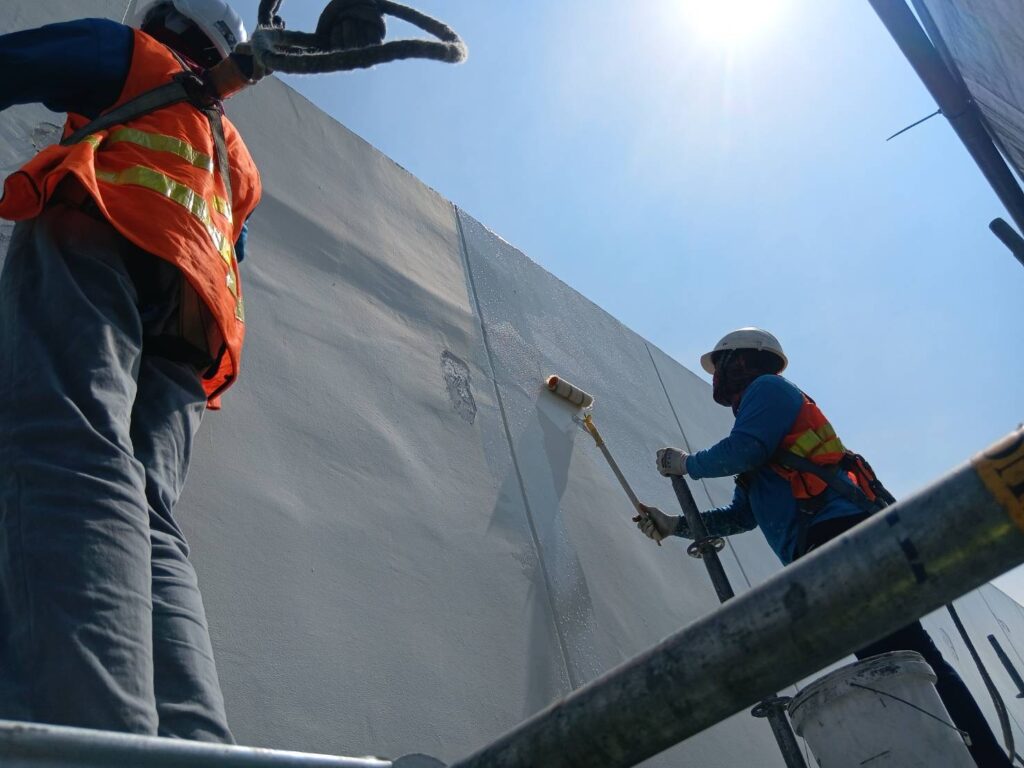 ทาสีอาคาร