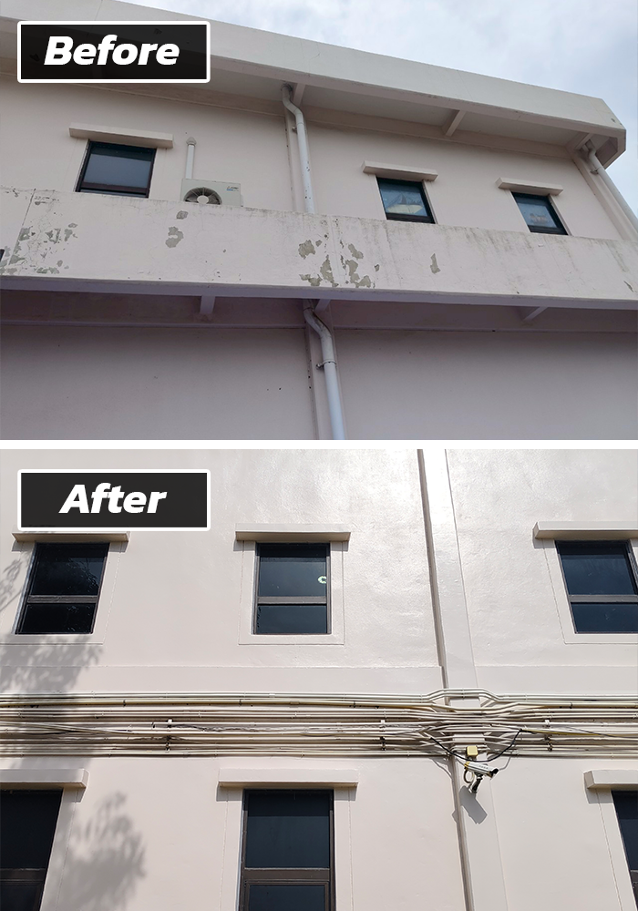 ทาสีตึก