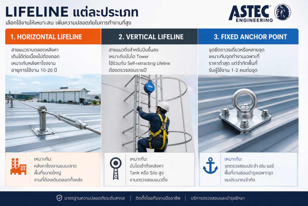 ประเภทของ Lifeline